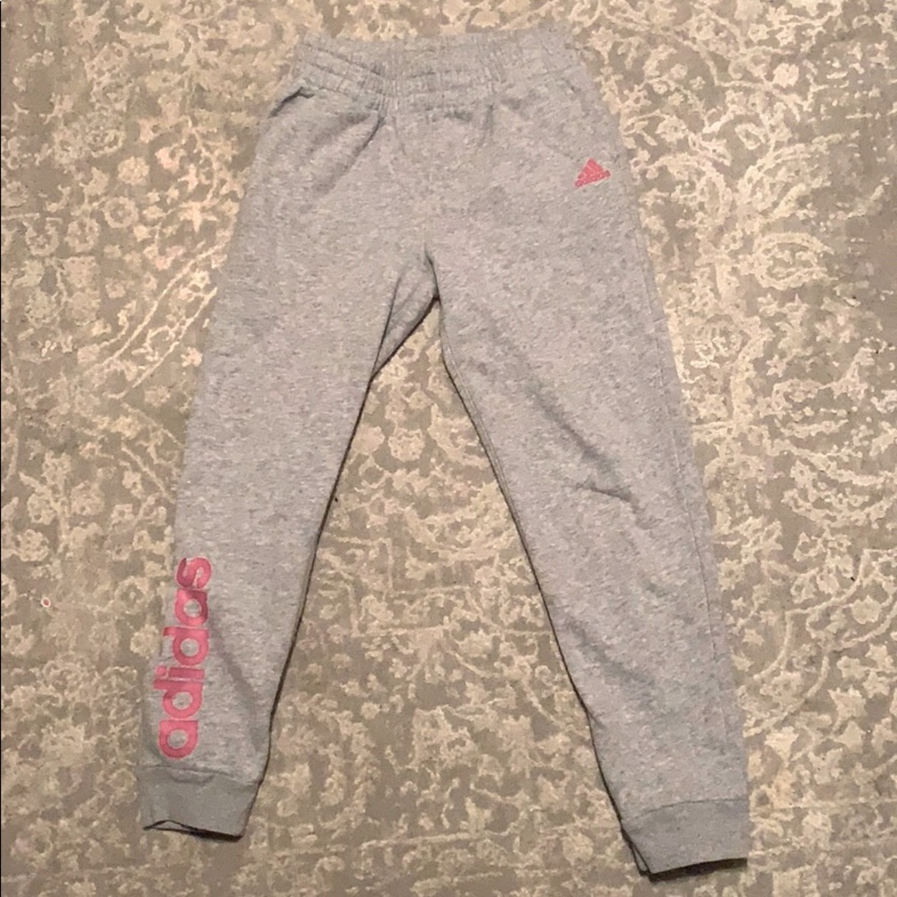 Grey Adidas Joggers